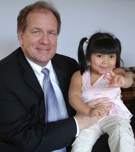 The judge who finalized Kathryn's adoption and wrote about her in his book