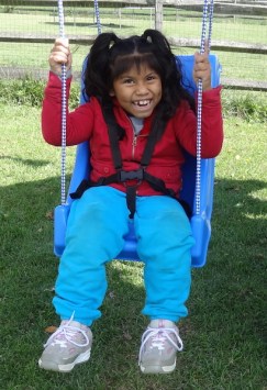 A new special swing all her own