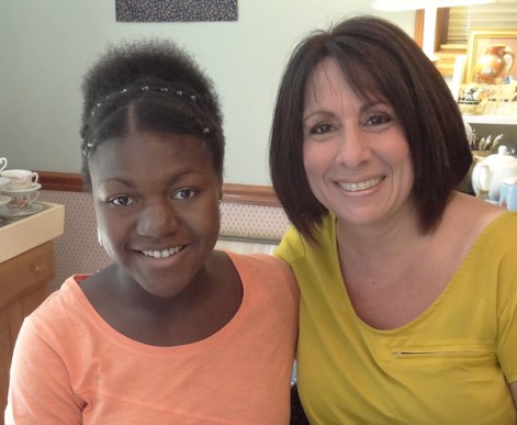 A special day at a friend's tea parlor