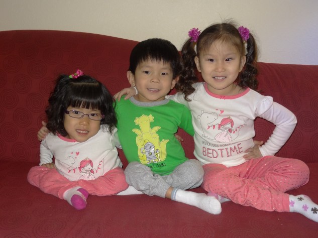 Roslyn with Jaden and Lilyan - Spring '15